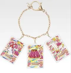 あ*あ様 アイカツ！　一番くじ　C賞 D賞カード★バッグチャームB　星宮いちご