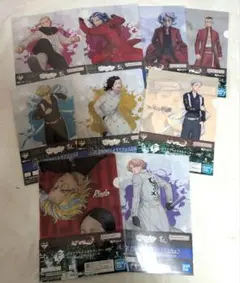 東京リベンジャーズクリアファイル9枚セット◎