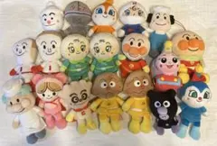 豪華22体セット】アンパンマン プリちぃ☆ビーンズ ぬいぐるみ まとめ