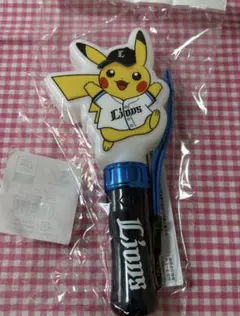 西武ライオンズ ピカチュウコラボ ダイカットペンライト - メルカリ