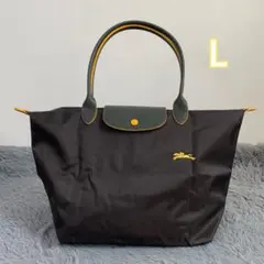 Longchamp トートバッグ ブラック×イエローのサムネイル