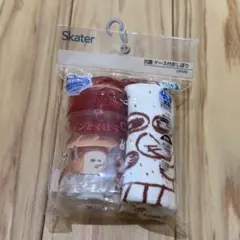 【新品】Skater 抗菌 ケース付おしぼり パンどろぼう OA5AGのサムネイル