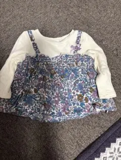 SLAP SLIP スラップスリップ花柄長袖カットソー トレーナー　長袖　80