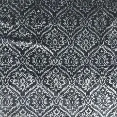 ダマスクパターン生地 ネイビー140✖️80