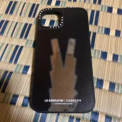 LESSERAFIM CASETiFY iPhoneケース ブラック