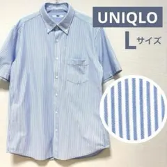 ドライイージーケアコンフォートストライプシャツ（半袖・ボタンダウンカラー）②