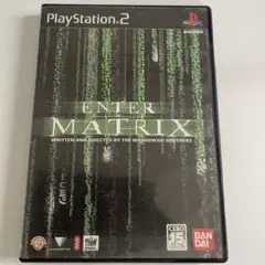 プレステ2 ソフト　マトリックス　ENTER THE MATRIX