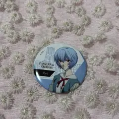 綾波レイ 缶バッジ コラボカフェ in cafe fan base 横浜 エヴァ