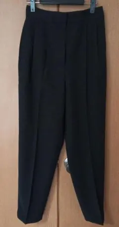 新品PLSTツイルタック テーパードパンツ Lサイズ 　カラーブラック