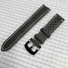 ヴィンテージ風レザーベルト20mm