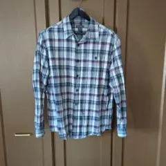 Eddie Bauer チェック柄 長袖シャツ Lサイズ