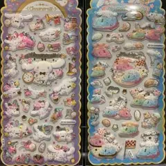 正規品　クリアドロップジェリーシール　シナモロール