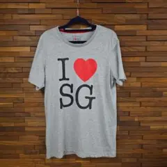 I Love SG Tシャツ グレー Mサイズのサムネイル