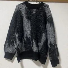sedacle モノトーン柄 長袖ニット Mのサムネイル