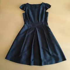 チェック柄ジャケットとワンピースセット　13号