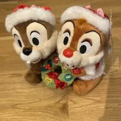 クリスマス　チップとデール　ぬいぐるみ　2006年