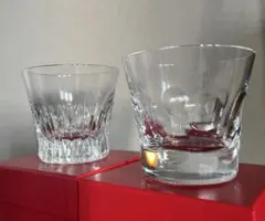 【新品未使用】Baccarat バカラ ロックグラス 2個セット 2019年