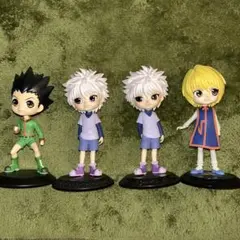 ハンターハンターのQpos4体セットになります