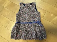 センスオブワンダー ワンピース 80サイズ　リバティ柄