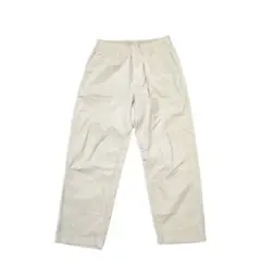 ユニクロ コーデュロイイージーアンクルパンツ アイボリー（メンズM）ウエストゴム