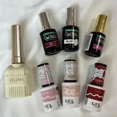 ジェルネイルまとめ売り セルフネイル カラージェルネイルアート ネイル用品