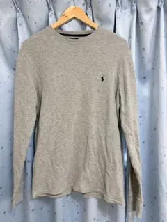 POLO RALPH LAUREN ワッフル 長袖カットソー グレーのサムネイル