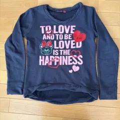 Lovetoxic濃紺トレーナー L (160)