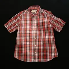 Levi's RedTab チェック 半袖シャツ Lのサムネイル