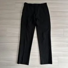 【極美品】ユニクロ 感動パンツ ウエスト73 レングス76 ブラック