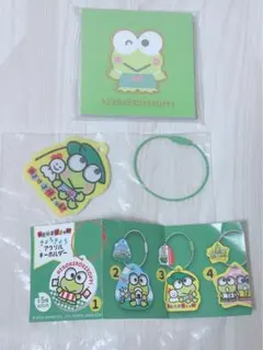 サンリオ けろけろけろっぴ ミニメモ帳 アクリルキーホルダー ガチャガチャ