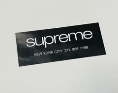 2023FW supreme ステッカー ”NYC”ブラック