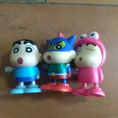 クレヨンしんちゃん キャラクター フィギュア 3体セット
