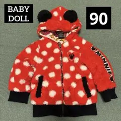BABYDOLL/ミニーマウスなりきりボアパーカー
