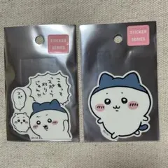 ちいかわ スマホに貼れるサイズのクリアステッカー スポーツ刈り ハチワレ 2種