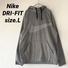 94美品　Nike グレー パーカー　DRI-FIT