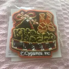 ウマ娘　刺繍ワッペンシール　キタサンブラック