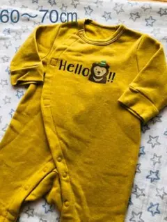 ☆未使用☆ 裏起毛 ロンパース