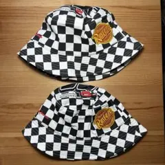 ディズニー　カーズ　ライトニングマックイーン　バケハ　ファンキャップ　ピクサー