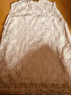 C-O-L-Z −Aくすみピンクレースノースリーブ新品未使用品