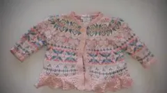 ラルフローレンベビーカーディガン