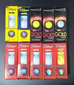 Titleist Pinnacle ゴルフボール 10箱セットのサムネイル