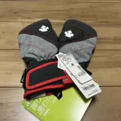 デサント　スキー　グローブ　ミトン　ジュニアMサイズ　グレー　ブラック　未使用