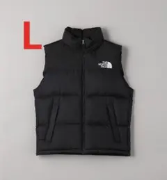 ノースフェイス ヌプシ ダウン ベスト ブラック L