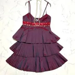 【パトリツィア ぺぺ】 ティアード ドレス キャミワンピ 美品 ワンピースのサムネイル