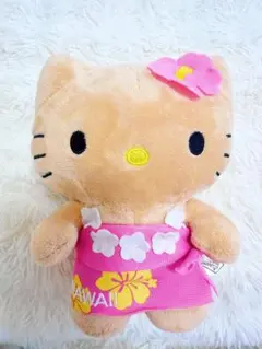 Hawaii限定　日焼けキティ　ぬいぐるみ
