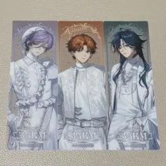 にじさんじ 3SKM 2周年 白衣装 アニメイト 特典 しおり