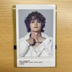 与那嶺瑠唯　ステッカーカード THE RAMPAGE シークレット シクレ