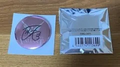 アイナナ VALIANT 特典サイン入りライブロゴ缶バッジ 九条 天