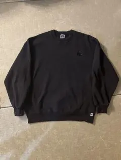 90s USA製　ラッセルアスレチック　スウェット 前V ネイビー　L