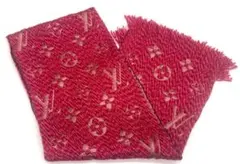 ★LOUIS VUITTON エシャルプ・ロゴマニア マフラー ローズピンク